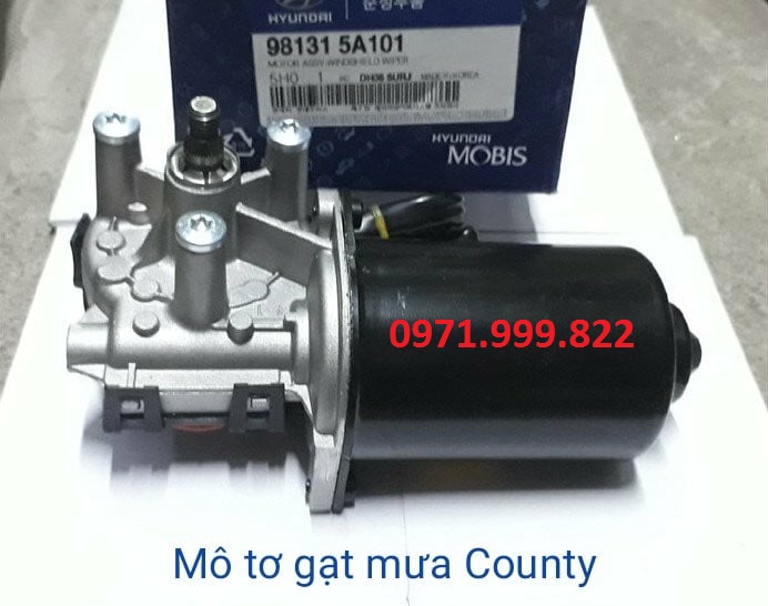 Mô tơ gạt mưa xe County chính hãng