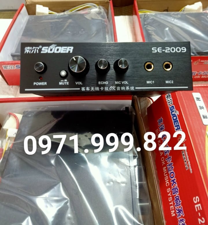 Âm ly hát karaoke xe County, Samco, Universe, Thaco Tb79, Tb82, Tb85, Tb120, Giường nằm, Tracomeco