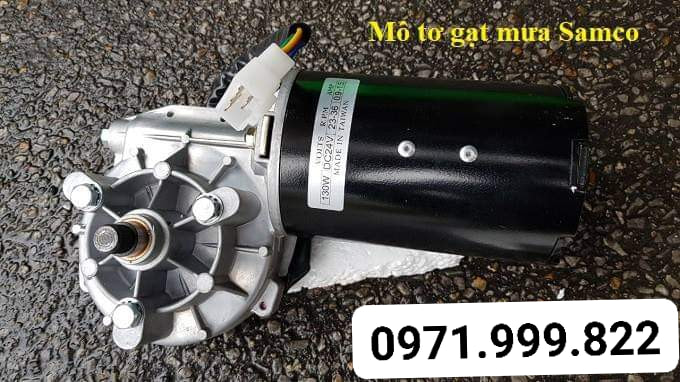 Mô tơ gạt mưa xe Samco chính hãng