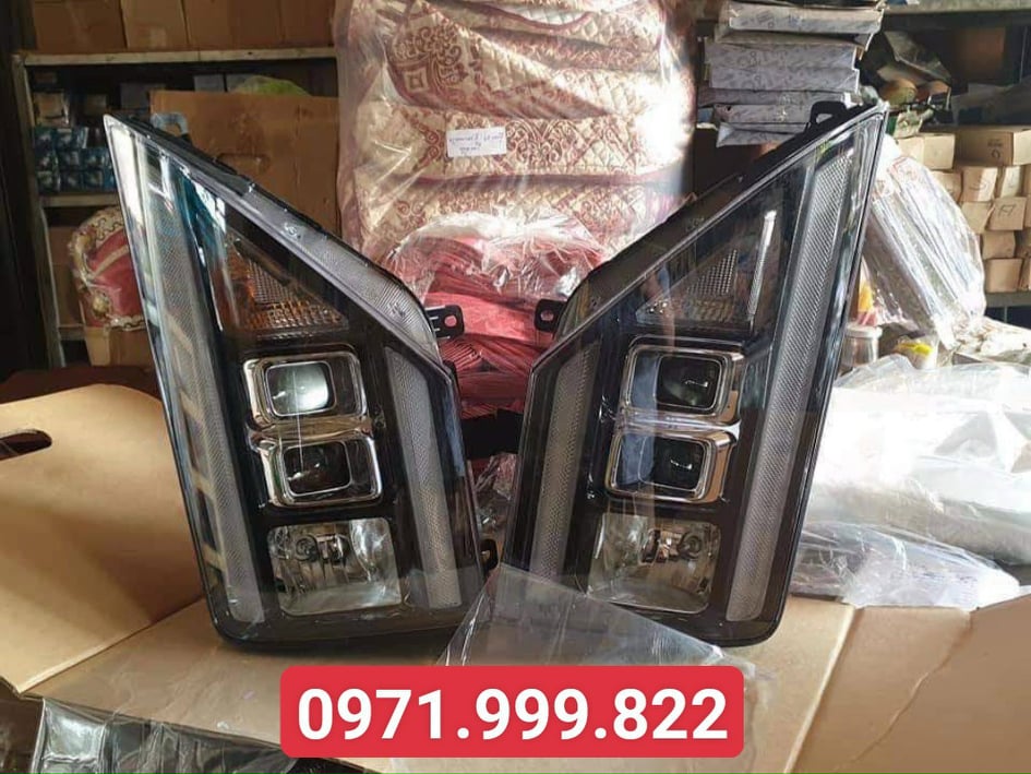 Đèn pha led universe lắp chế xe Hino, Trago, Auman, Thaco, HD700, HD800, HD...chính hãng