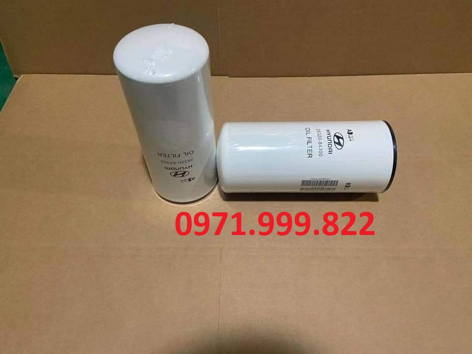 Lọc dầu nhớt universe 2020 EX máy 425 huyndai chính hãng