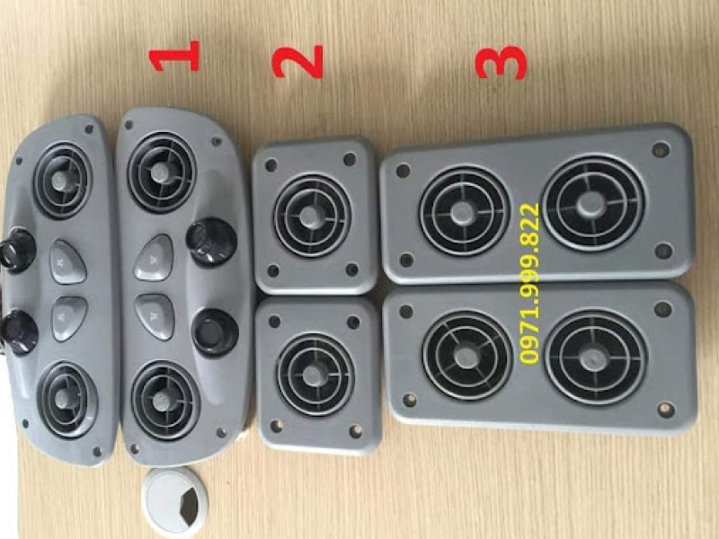 Cửa gió điều hòa xe 3/2