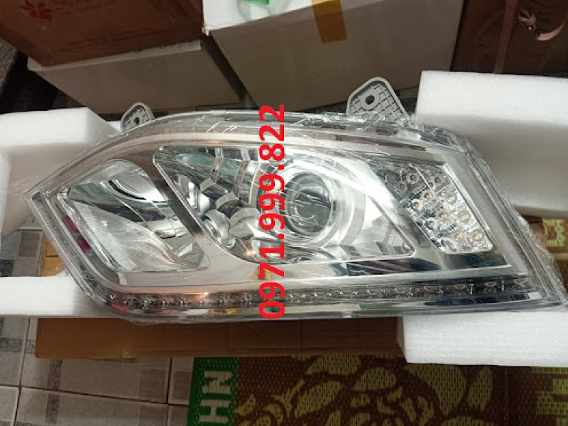 Đèn pha xe Thaco, xe TB120 đời mới 2019