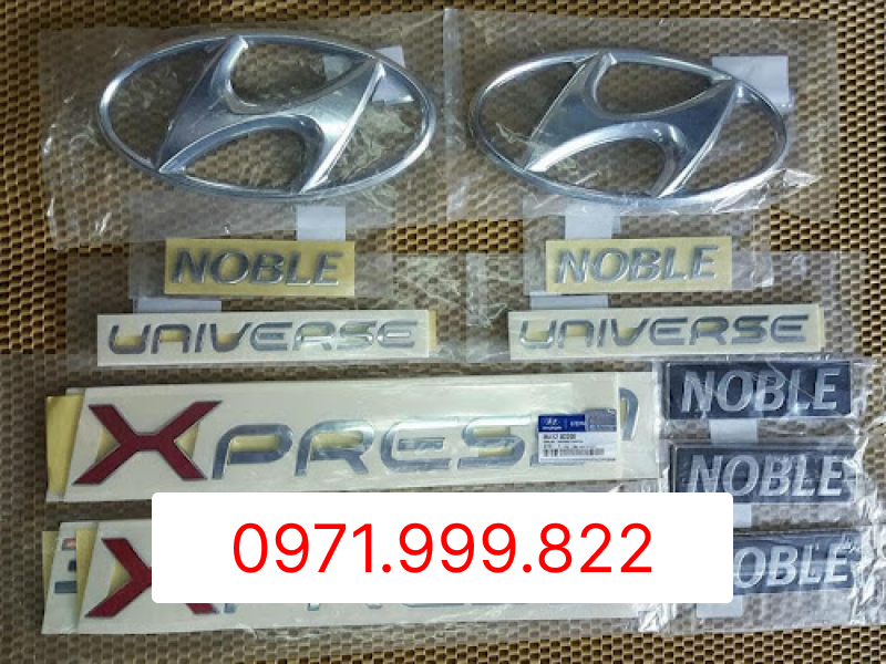 Tem chữ dán xe Universe - Thaco - Space - Weichai - Giường nằm