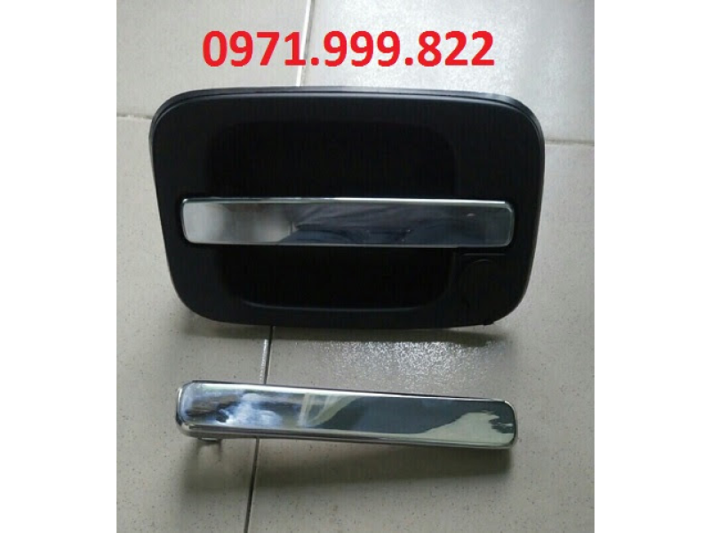 Tay cốp inox xe Universe - Thaco