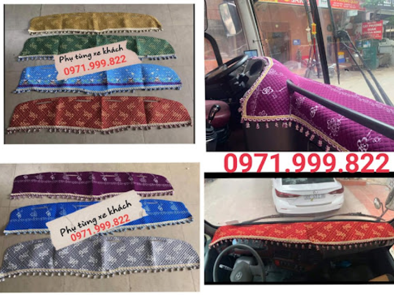 Rèm, mành, áo ghế, gối xe For transit - Solati - Couty - Fuso - Samco