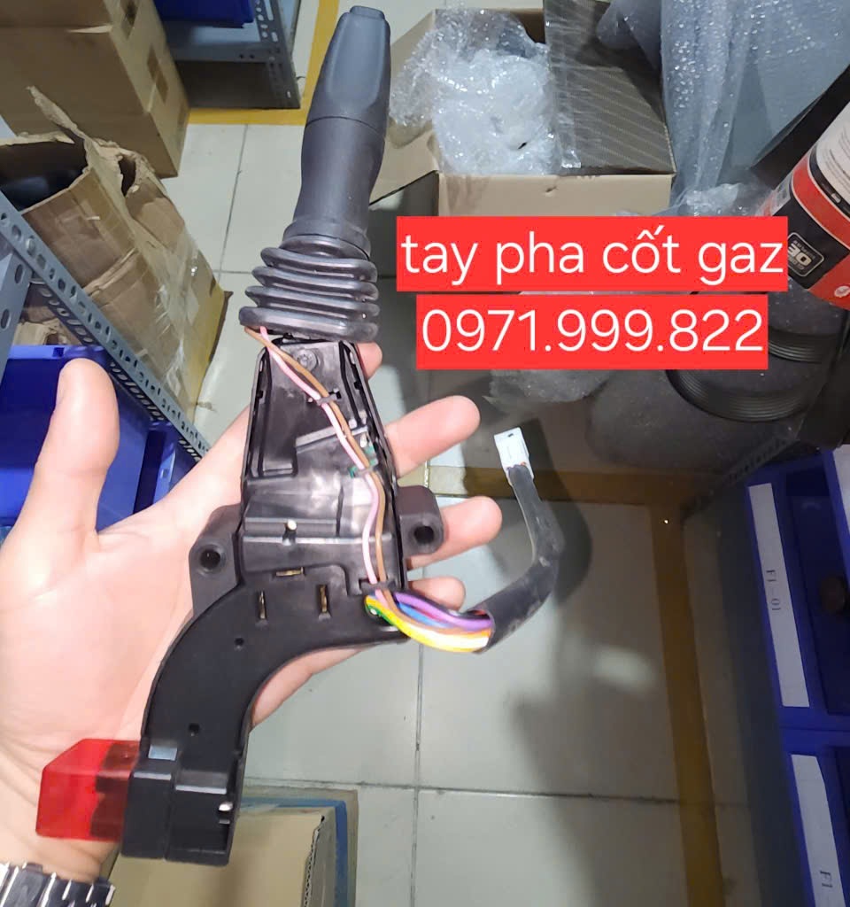 Tay pha cốt Gaz, công tắc pha cốt Gaz 16 chỗ, 17 chỗ 19 chỗ 20 chỗ, tải van Gaz