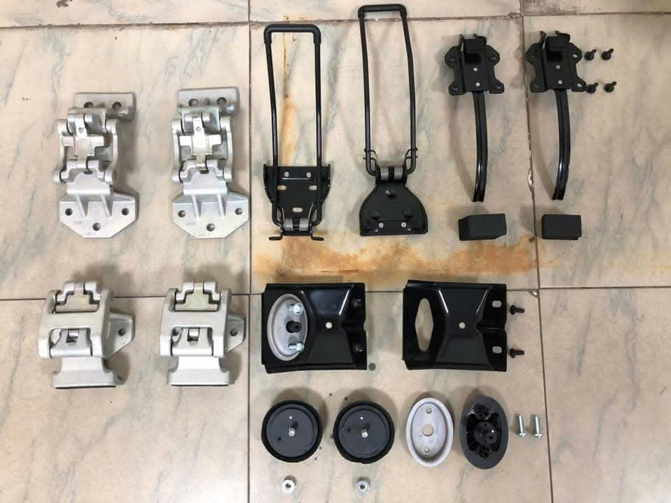 bản nề cửa Gaz, bản nề cốp Gaz, ngậm cốp Gaz 16 chỗ, 17 chỗ 19 chỗ 20 chỗ, tải van Gaz