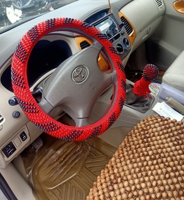 Bọc vô lăng - quả đấm số xe khách